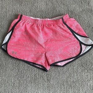 EC Under Armour Pink Lined Drawstring Athletic Short - Size XS